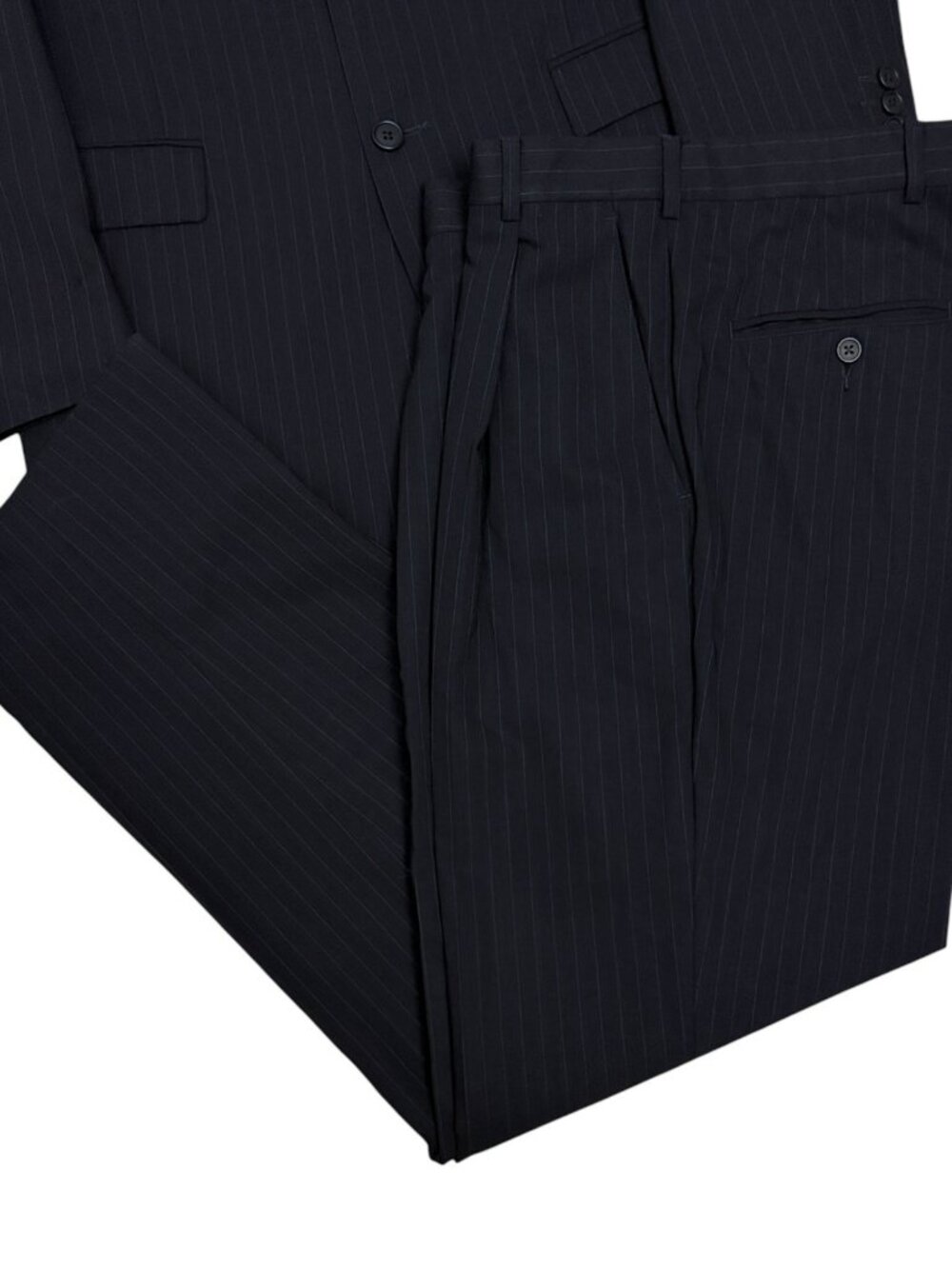 TED BAKER ENDURANCE Vintage SUIT Blazer Dress Pants Retro Business Formal Men 40 - Picture 8 of 8